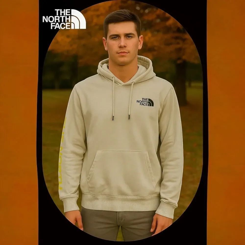 The North Face Men’s Hooded Drawstring Logo Sweatshirt